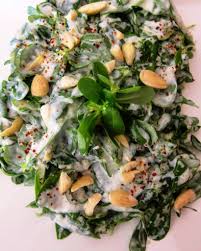 Rich in omega 3 fatty acids, vitamin a and antioxidants. Purslane Salad With Yogurt Almonds Yogurtlu Semizotu Salatasi