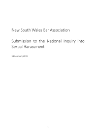 Https Inbrief Nswbar Asn Au Posts 382308183e574d49c74b3c9609103aba Attachment Nswba Submission Ahrc Inquiry Sexual Harassment Pdf
