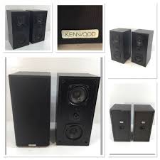 Kenwood Ks 505ht Left Right Bookshelf Surround Speakers Book Shelf Speaker 100 W Kenwood Surround Speakers Kenwood Video Home