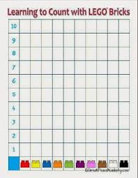 Learning To Count With Lego Bricks Renee At Great Peace Lego Math Preschool Math Games Printables Early Math