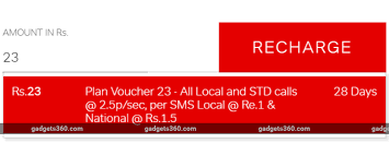 airtel brings rs 23 recharge to extend validity of prepaid