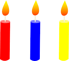 Birthday Candle Clipart Black And White Free Clipartix