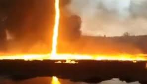 Fire tornados, also known as fire vortices or fire whirls, are not tornadoes in the true sense. Fire Whirl Or Waterspout Or Fire Tornado Wildfire Today