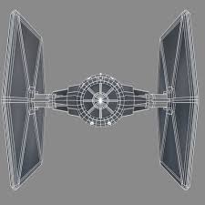 Star Wars Tie Fighter 3d Model Tie Fighter Star Wars Fighter