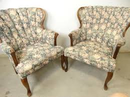 Are you ready to transform your living space with a stunning patterned wing chair? Floral Pattern Wingback Chairs Ll Auctions Llc