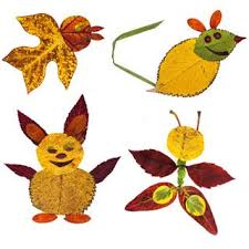 Leaf Animal Collages Leaf Collage Leaf Crafts Leaf Art
