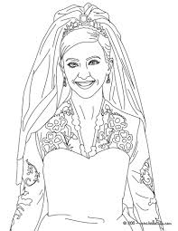 Kate Middleton Coloring Page More Kate And Wiliam Content On Hellokids Com Colorir Desenhos Aquarela