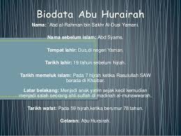 Saidina abu bakarlah yang membawakan mereka menemui rasulullah s.a.w. Abu Hurairah Alchetron The Free Social Encyclopedia