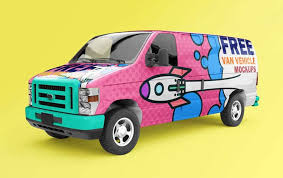 Van Vehicle Mockups Free Mockup Mockup Free Download Mockup