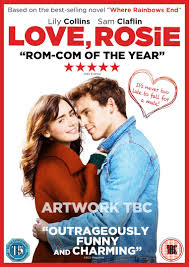 Love Rosie Dvd Amazon Co Uk Lily Collins Sam Claflin Dvd Blu Ray Romance Film Lily Collins Sam Claflin Lily Collins