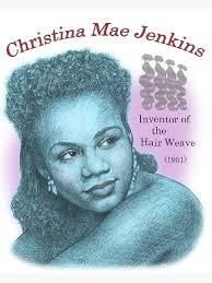 Christina Mae Jenkins, Inventor of the Hair Weave Sticker