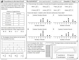 Math Staar Prep Texas Math Staar Test Review Mathwarm Ups