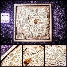 Epicgames starwars starwarsfanart zeropoint fortnite epic_games disneyplus themandalorian disney_plus disneyplusmandalorian. Fan Makes Wooden Plaque Of Fortnite Map Which You Can Buy Now Fortnite Intel