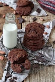 Schoko Cookies Double Chocolate Cookies Rezept Sweets Lifestyle Rezept Schoko Cookies Rezept Schoko Cookies Cookies Rezept