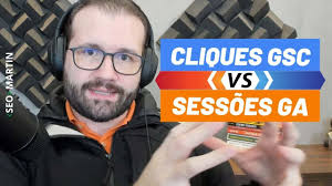 Sessões Google Analytics VS Clique Google Search Console