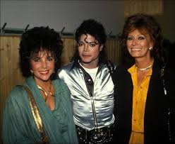 Elizabeth Mochte Sophia Loren Nicht Besonders Sophia Loren Elizabeth Taylor Michael Jackson Elizabeth Taylor