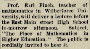 Blog • Remembering a Wilberforce University Professor by Amy