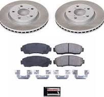 Amazon.com: Power Stop SC2435 Kit de freno delantero con ...