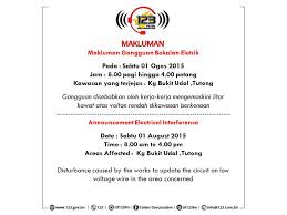 Pada talian atas voltan rendah , yang menggunakan kabel pengalir terdedah ( stay wire ) , kabel di susun mengikut turutan fasa dari atas ke bawah. Talian Darussalam On Twitter Makluman Pemotongan Bekalan Elektrik Announcement For Power Shutdown Kg Bukit Udal Tutong Http T Co Navkt0jwy3