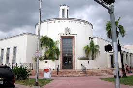 Miami Beach South Beach United States Post Office Miami Art Deco Beach Art Deco Miami Beach