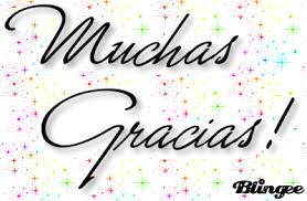 Resultado de imagen para muchas gracias gif