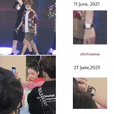 I think that taehyung and jisoo have some explanations to do before dispatch . Netizens Have Different Opinions About Blackpink S Jisoo And Bts S V Seen Wearing A Lot Of Similar Items Allkpop