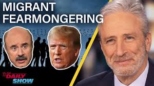 Jon Stewart Mocks Dr. Phil as Gay for Noticing Border Invasion