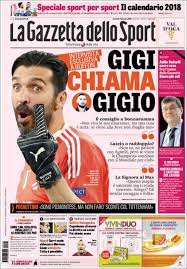 Per la lista completa dei contatti visita la sezione contatti su abbonamentircs.it qualora l'utente decidesse di disattivare l'abbonamento, avrà la possibilità di continuare ad accedere alle sezioni a pagamento fino alla. Newspaper La Gazzetta Dello Sport Italy Newspapers In Italy Tuesday S Edition January 2 Of 2018 Kiosko Net