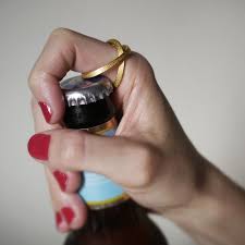 Bottle Opening Ring Bottle Opener Ring Open Ring Jewelry