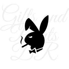 Playboy Bunny Smoking Cigarette Decal Funny Playboy Bunny - Etsy Sweden