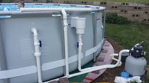 Side Wall Skimmer With Dual Inlet Liner Pool Skimmer Swimming Pool Decks Container Pool