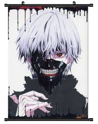 Terkesan lebih bagus dan keren abis bukan? Anime Tokyo Ghoul Ken Kaneki Wall Poster Manga Scroll Hanging Painting Creative For Sale Online Ebay
