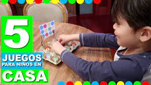 Juego ludico para primaria : Juegos Para Ninos 4 Anos En Casa Conmigo Youtube