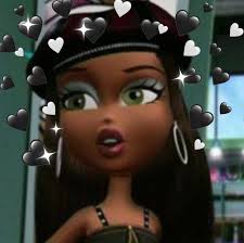 bratz sasha black hearts