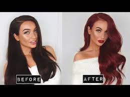 How To Go From Dark Brown To Red At Home In 24 Hours Youtube Red Hair Brown Eyes Dyed Red Hair Red Brown Hair