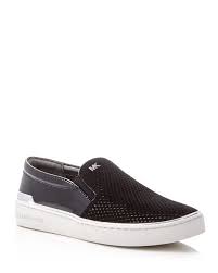 michael michael kors kyle perforated slip on sneakers shoes bloomingdale s