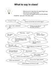 Check spelling or type a new query. Arbeitsblatt Classroom Phrases 4teachers De