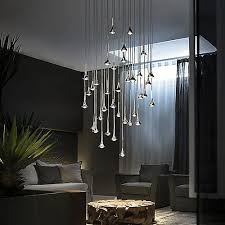 Rain Multi Light Pendant 2020 Ev Ic Mekanlari Ic Mekan Fikirleri Isik Tasarimi