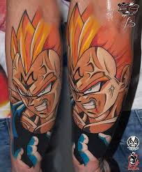 Discover (and save!) your own pins on pinterest Majin Vegeta Tattoo Done By Marekmarastattoo To Submit Your Work Use The Tag Gamerink And Don T Forget To Share Our P Z Tattoo Dragon Ball Tattoo Dbz Tattoo