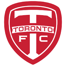 The toronto fc logo depicts a dark letter t on a red outlined shield with a maple leaf on top. Pin Em Sports