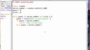 You'll learn how to convert values to different data types, and why you would need to do this. Make A Computer Game With Python Teach Your Kids To Program Number Guessing Game Youtube