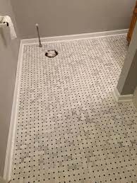 Msi Greecian White Basket Weave 12 In X 12 In X 10mm Honed Marble Mesh Mounted Mosaic Tile 10 Sq Ft Case Smot Ara Bwp The Home Depot Basketweave Tile Bathroom Shower Floor