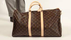 Celine small duffel bag in macadam canvas with leather trim. Louis Vuitton Duffle Bag Is It Worth It Luxury Lv Keepall Bag Review