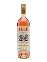 It's got honeyed citrus and floral notes with just a bit of an herbal kick. Lillet Rose The Whisky Exchange