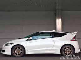 Mugens Honda Cr Z Beginning Of Eco Tuning Modified Magazine Honda Cr Honda Honda Prelude