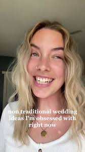 Non Traditional Wedding Ideas
