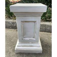 Pedestal statue illustrations & vectors. Pedestal Column Garden Statue Stand Square Round 50cm Tall For Sale Online Ebay