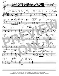 I have someone that i really like! Robert Mellin My One And Only Love Atstanton S Sheet Music