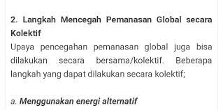 Contoh karangan langkah mengurangkan kesan pemanasan global akibat peningkatan cuaca. Sebutkan 2 Contoh Usaha Untuk Menanggulangi Pemanasan Global Brainly Co Id