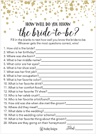 We're about to find out if you know all about greek gods, green eggs and ham, and zach galifianakis. Amazon Com 25 Black And Gold How Well Do You Know The Bride Bridal Wedding Shower Or Bachelorette Party Game Who Knows The Best Does The Groom Couples Guessing Question Set Of Cards